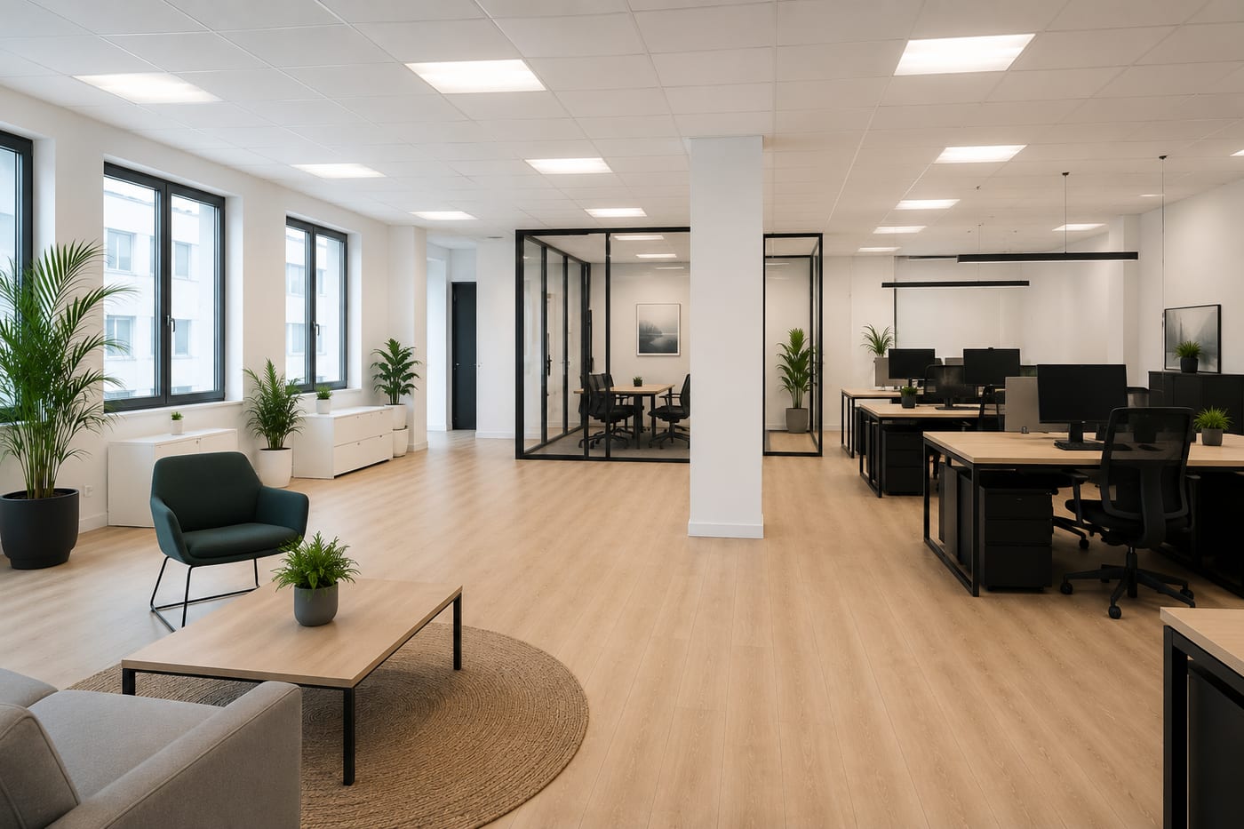 Après — Aménagement local professionnel